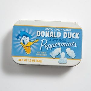 Disney Donald Duck & His Pals Peppermints Tin *Empty*